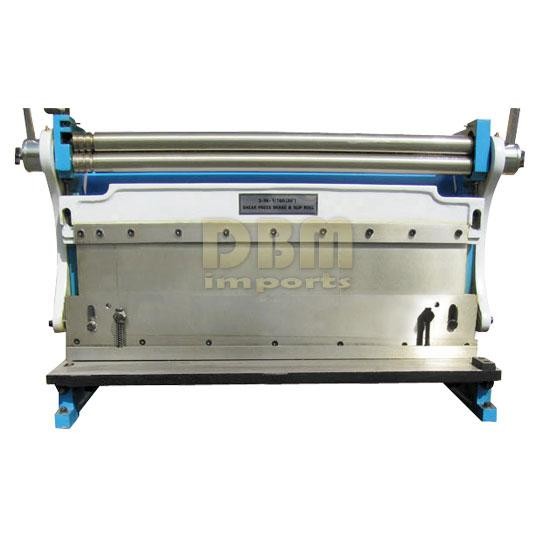 30" x 20 GAUGE Sheet Metal Shear Finger Pan Box Brake Bender Slip Roll Roller 3-1