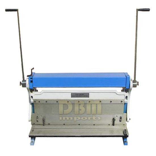 30" x 20 GAUGE Sheet Metal Shear Finger Pan Box Brake Bender Slip Roll Roller 3-1