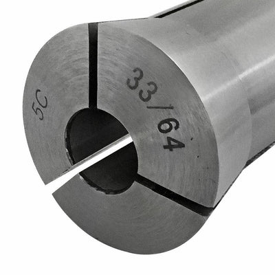 33/64'' Precision 5C Round Collet Bridgeport Lathe Fixture Hardened Ground Steel Milling