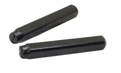 36 PC 1/4" 6mm Steel Punch Stamp Upper Case Capital Letter Number Jewelry Tool