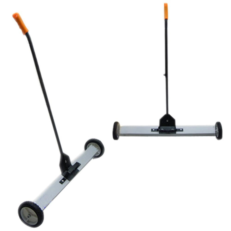 36" Magnet Sweeper Sweep Pick UP 30LB Cap - 24" to 40" Adjustable Handle Length