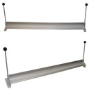 lightweight aluminum and steel sheet bender folded for storage and portability