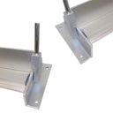 sheet metal brake used for shaping roofing panels, flashing, and trim pieces