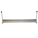 36-inch bench-mounted metal brake for bending aluminum and steel sheets in workshopA
