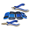 37 PC Precision Micro Files Screwdriver Bits Nut Setter Pliers 1/4" Hex Shank