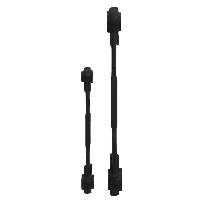4 In 1 Double Box Ratcheting Wrench Set Provides Great Access To Fasteners