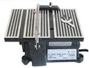 4" Mini Table Saw for Hobby Crafts 4500RPM Compact Benchtop Cutting Machine with 2 Blades for Wood, Plastic & DIY Projects