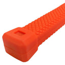 4 pound dead blow mallet featuring all-rubber construction and vibration-reducing handle.