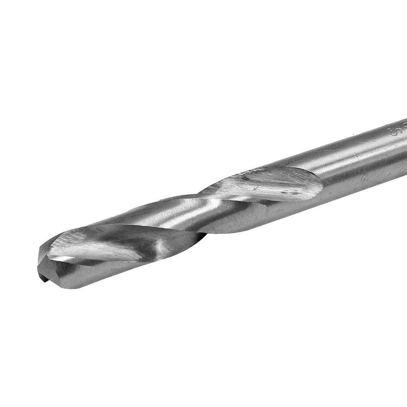 4 PC 27/64" Twist Straight Shank Flute Screw Machine Standard HSS Drill Bit For Metal Drilling