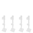 4 PC 3 Tier Sunglasses Display Eyewear Stand Holder Counter Top Free Standing - Clear Lucite Acrylic