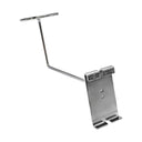 Gridwall Hat Display Hook Chrome Finish Single Cap Holder for Retail Display Panels Wire Grid Accessory for Store Fixtures and Merchandising Displays | 4 Pcs