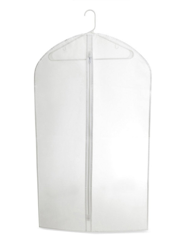 4 Pc Clear Vinyl Suit Bag Garment Bags 24&