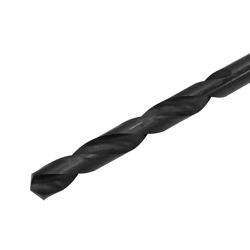 4 PC Straight Shank Drill Set 17.5mm Black Oxide Standard HSS Jobber Length Twist Drilling Tools