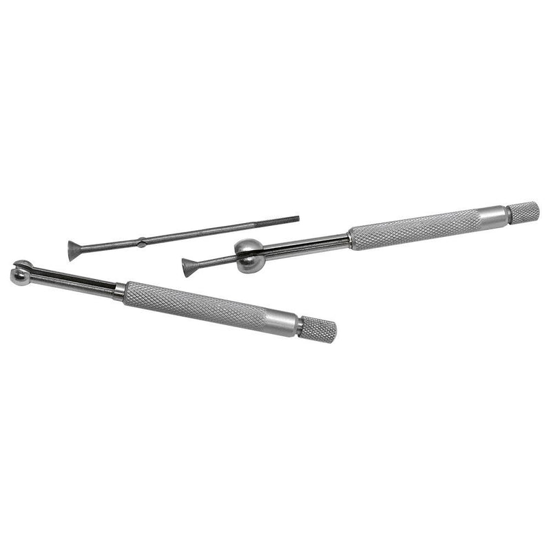 1/8 - 1/2" Telescopic T-Bore Full Ball Small Hole Gage 4 Pc Set