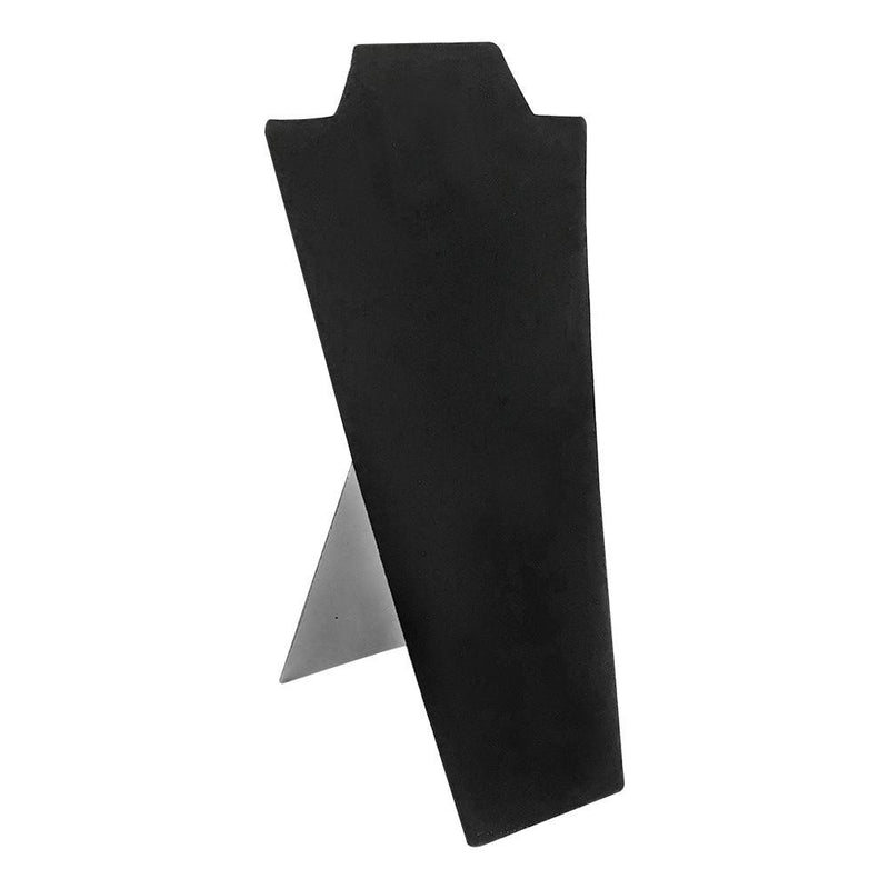 4 X 8 Black Velvet Padded Easel Necklace Holder Display Tray Insert Showcase Box Collector Jewelry Case