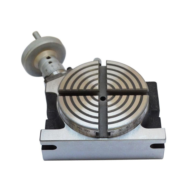 4" Horizontal Vertical Precision Rotary Table High Quality H/V Milling Drilling Turning Machine 360 Degree Positioner Tool