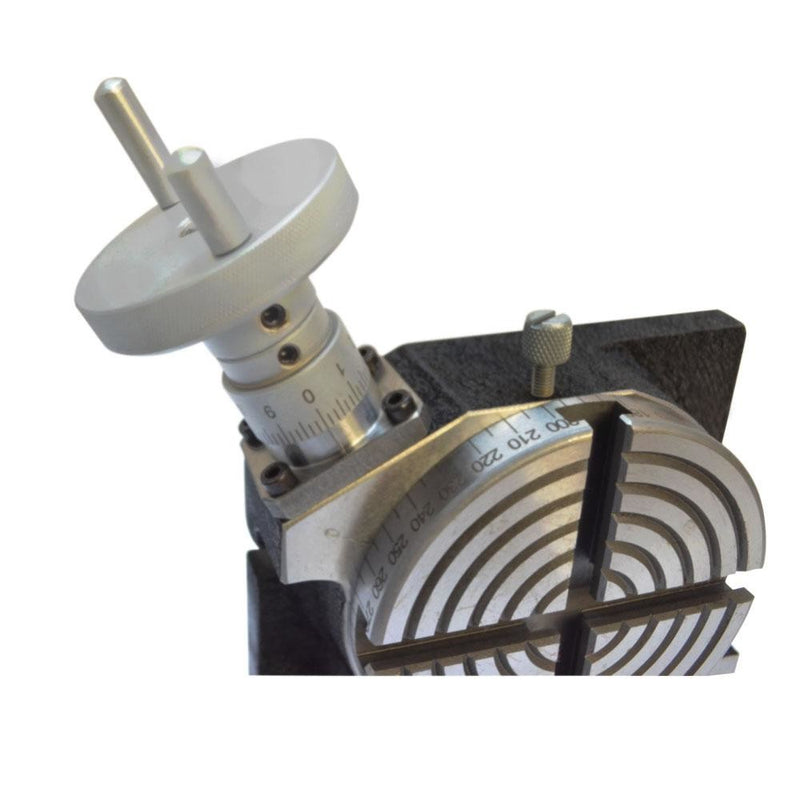 4" Horizontal Vertical Precision Rotary Table High Quality H/V Milling Drilling Turning Machine 360 Degree Positioner Tool