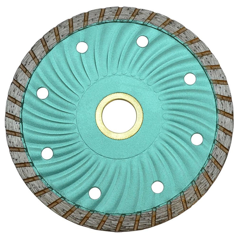 4" X .70 Wave Core Saw Blade Cutting Segmented Concrete Wet And Dry Arbor 7/8"- 5/8"