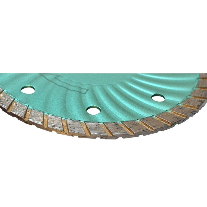 4" X .70 Wave Core Saw Blade Cutting Segmented Concrete Wet And Dry Arbor 7/8"- 5/8"