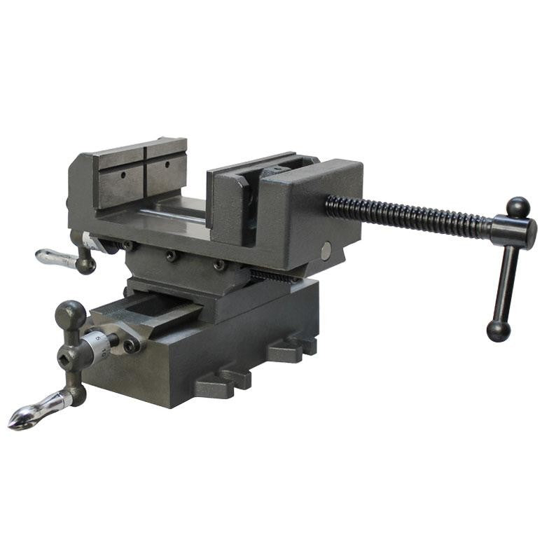 4" X-Y Compound Cross Over Slide Sliding Drill Press Vise Milling Drilling 2 WAY
