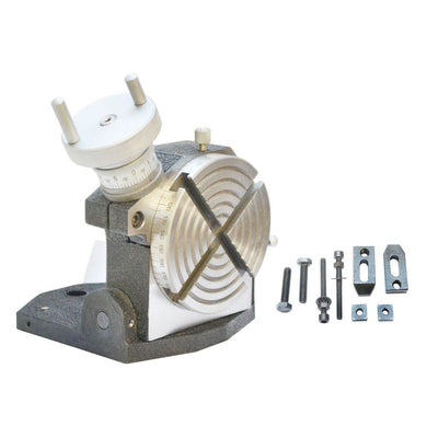 4'' Horizontal & Vertical Rotary Table Tilting Tilt Base Milling Machinist