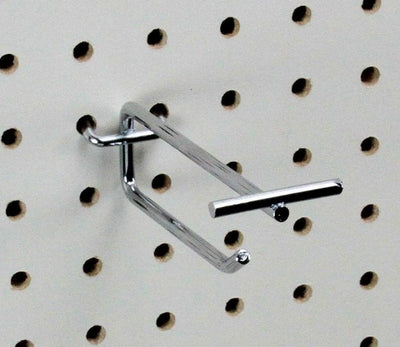 4'' Pegboard Flip End Scanner Hooks Slatgrid Retail Store Display - 4 Pc