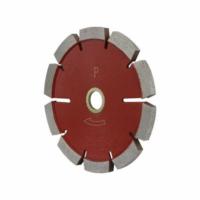 4''W x .250''H Premium Red Tuck Point Saw Blade Concrete Mortar Joint Removal 7/8''-5/8'' Arbor