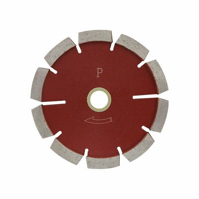 4''W x .250''H Premium Red Tuck Point Saw Blade Concrete Mortar Joint Removal 7/8''-5/8'' Arbor