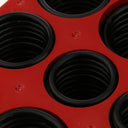 407 Pc O-Ring Assortment Kit, SAE Rubber O Ring Seal Gasket Set for Automotive, Oil, Air & Hydraulic Applications