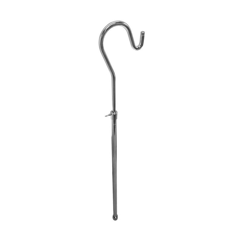 42" Adjustable Single Hook Handbag Display Stand Clear Acrylic Base