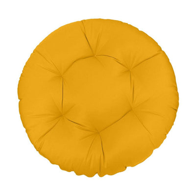 44" x 6" Round Papasan Ottoman Cushion 10 Lbs Fiberfill  Polyester Replacement Pillow Floor Seat Swing Chair Out/Indoor-AD108