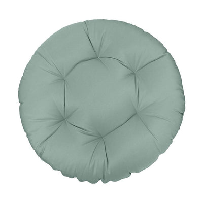 44" x 6" Round Papasan Ottoman Cushion 10 Lbs Fiberfill Polyester Replacement Pillow Floor Seat Swing Chair Out/Indoor AD002