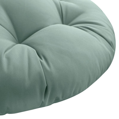 44" x 6" Round Papasan Ottoman Cushion 10 Lbs Fiberfill Polyester Replacement Pillow Floor Seat Swing Chair Out/Indoor AD002