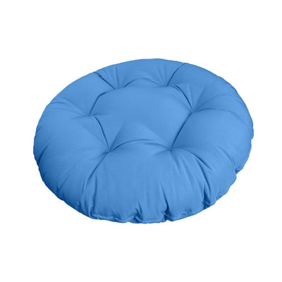 44" x 6" Round Papasan Ottoman Cushion 10 Lbs Fiberfill Polyester Replacement Pillow Floor Seat Swing Chair Out/Indoor AD102