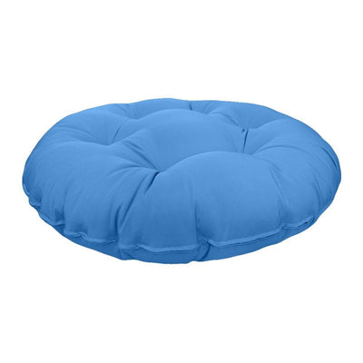 44" x 6" Round Papasan Ottoman Cushion 10 Lbs Fiberfill Polyester Replacement Pillow Floor Seat Swing Chair Out/Indoor AD102