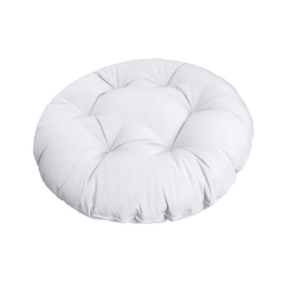 44" x 6" Round Papasan Ottoman Cushion 10 Lbs Fiberfill Polyester Replacement Pillow Floor Seat Swing Chair Out/Indoor AD105