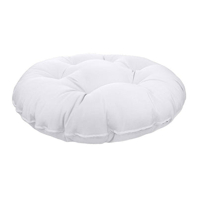 44" x 6" Round Papasan Ottoman Cushion 10 Lbs Fiberfill Polyester Replacement Pillow Floor Seat Swing Chair Out/Indoor AD105