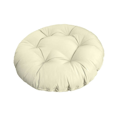 44" x 6" Round Papasan Ottoman Cushion 10 Lbs Fiberfill Polyester Replacement Pillow Floor Seat Swing Chair Outdoor/Indoor AD005