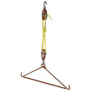 game hoist lift combo with gambrel and pulley blocks for hunters