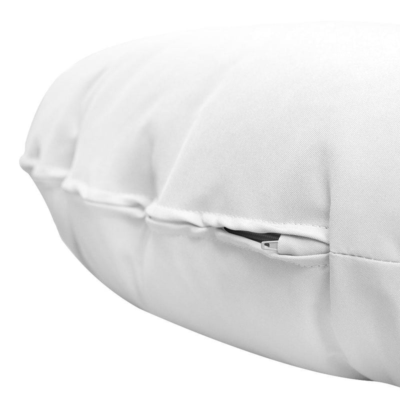 44" x 6" Round Papasan Ottoman Cushion 10 Lbs Fiberfill Polyester Replacement Pillow Floor Seat Swing Chair Out/Indoor-AD106