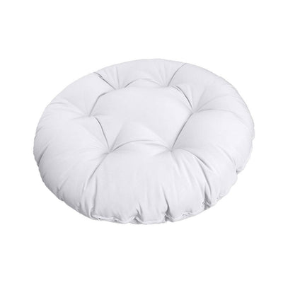 48" x 6" Round Papasan Ottoman Cushion 12 Lbs Fiberfill Polyester Replacement Pillow Floor Seat Swing Chair Out/Indoor AD105