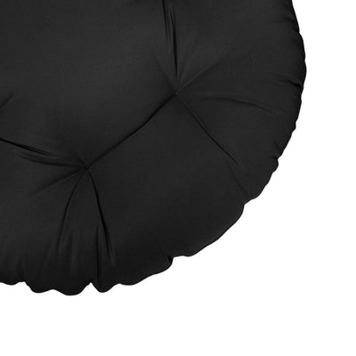 48" x 6" Round Papasan Ottoman Cushion 12 Lbs Fiberfill Polyester Replacement Pillow Floor Seat Swing Chair Out/Indoor AD109