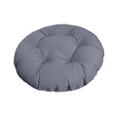 48" x 6" Round Papasan Ottoman Cushion 12 Lbs Fiberfill Polyester Replacement Pillow Floor Seat Swing Chair Out/Indoor-AD001