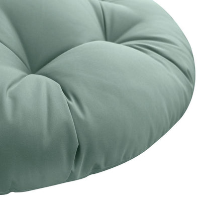 48" x 6" Round Papasan Ottoman Cushion 12 Lbs Fiberfill Polyester Replacement Pillow Floor Seat Swing Chair Out/Indoor-AD002