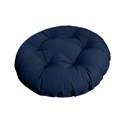 48" x 6" Round Papasan Ottoman Cushion 12 Lbs Fiberfill Polyester Replacement Pillow Floor Seat Swing Chair Out/Indoor-AD101