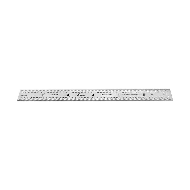 4R 6 Inch Flex Ruler Made In Japan Stainless Steel Hardened