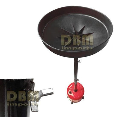 5 Gallon Oil Drain Portable Telescopic Dolly Oil Lift Drain TankEND
