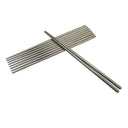 5 Pairs of 9" Stainless Steel Chopsticks Reusable Metal Chopsticks for Cooking, Dining & Everyday Use