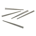5 Pairs of 9" Stainless Steel Chopsticks Reusable Metal Chopsticks for Cooking, Dining & Everyday Use