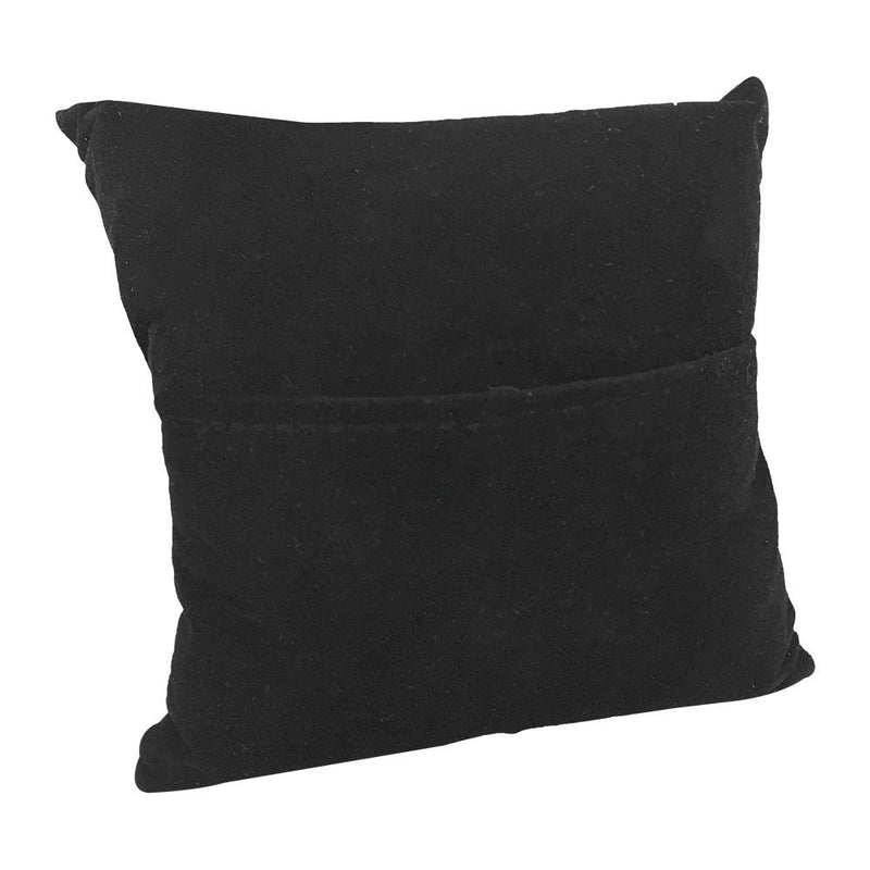 5 Pc  4 x 4 Black Velvet Pillow Jewelry Bracelet Watch Display Showcase Box Collector Jewelry Case